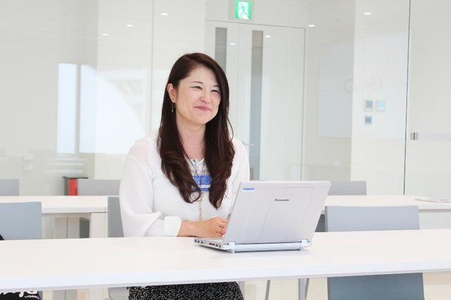 画像: GMOインターネットの福井敦子取締役グループコミニケーション部長