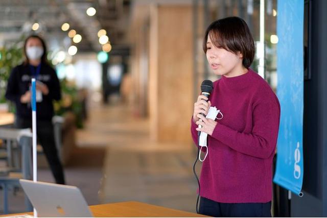 画像: 吉田陽香さん「旅行会社で給与計算事務をしています。業務の中で、RPAというAIのシステムを使い始めて、プログラミングの未来を感じました。プログラミングで、この世界に『楽しく楽(ラク)できるもの』を創り出したいと思っています」