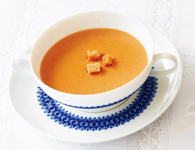 画像: トマトスープ A 家庭西洋料理全集より