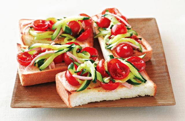 画像: ざるで干した夏野菜は、お日さまのにおい