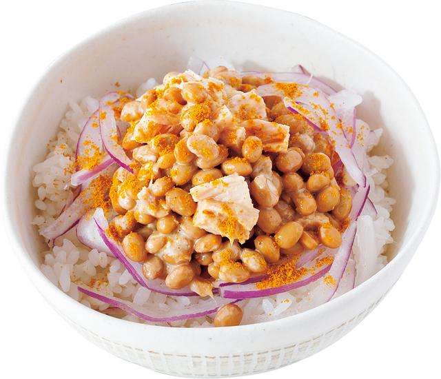 画像: ツナマヨ納豆丼