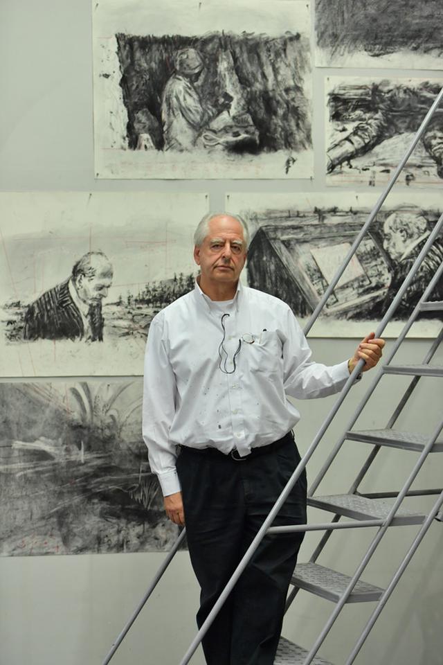 画像: ヨハネスブルグのアトリエにて 2019年 At his studio in Johannesburg, 2019