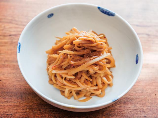 画像: 大根味噌炒め