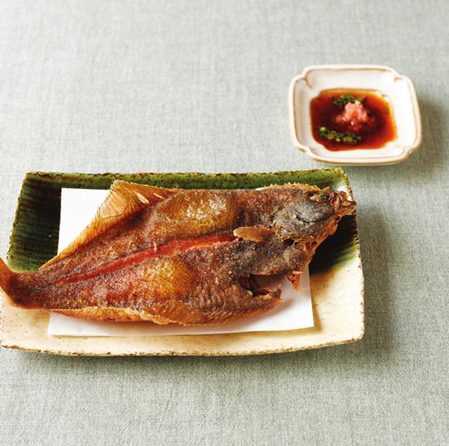 画像1: かれいのから揚げ 爽味だれ