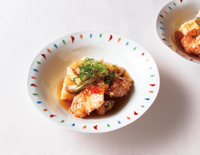 画像: 揚げ出し あんかけたら豆腐