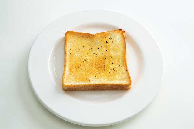 画像: 6枚切り食パンで 塩バタートースト