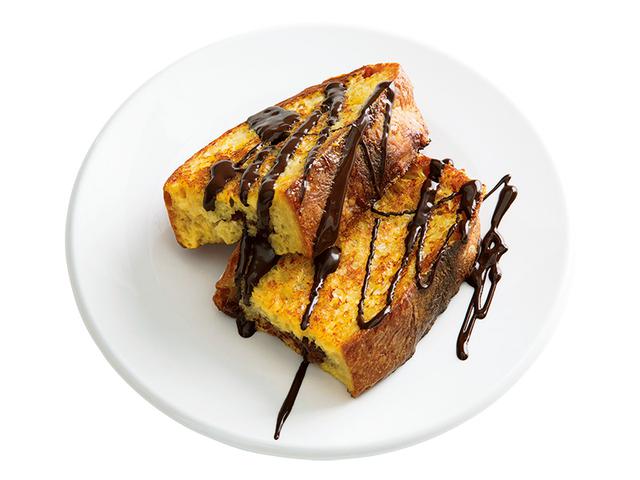 画像: カンパーニュで チョコレートフレンチトースト