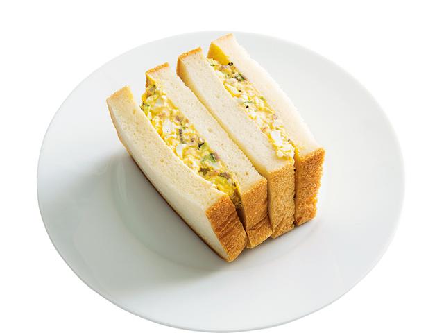 画像: 8枚切り食パンで しば漬けマヨの玉子サンド