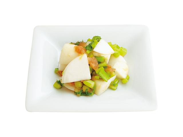 画像: 蒸し野菜の梅あえ
