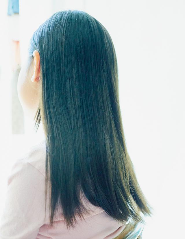 画像: きしみにくく、指通りサラサラ