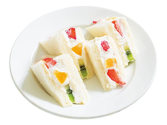 画像: ミックスフルーツサンド