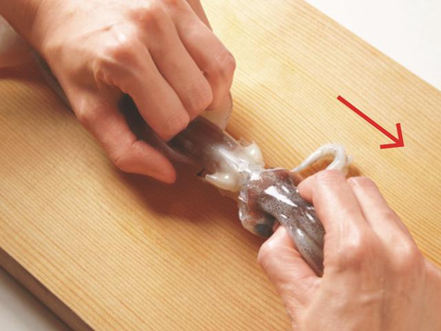 画像1: いかのさばき方