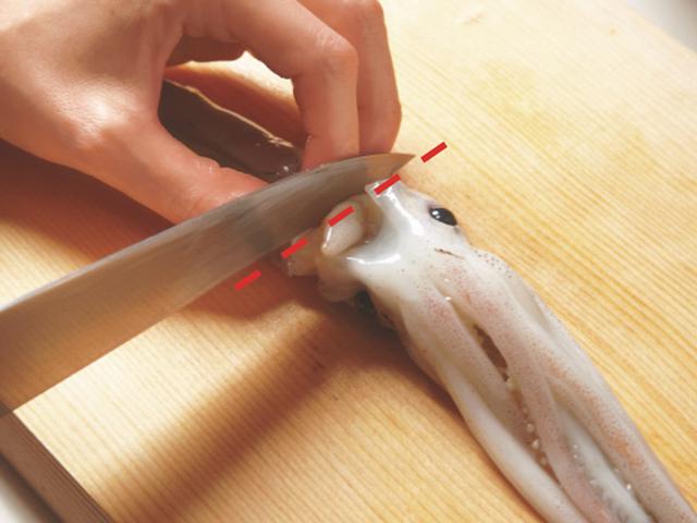 画像3: いかのさばき方