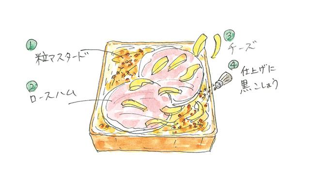 画像: シンプルチーズトーストのつくり方