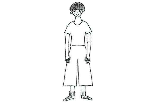 画像1: 立って