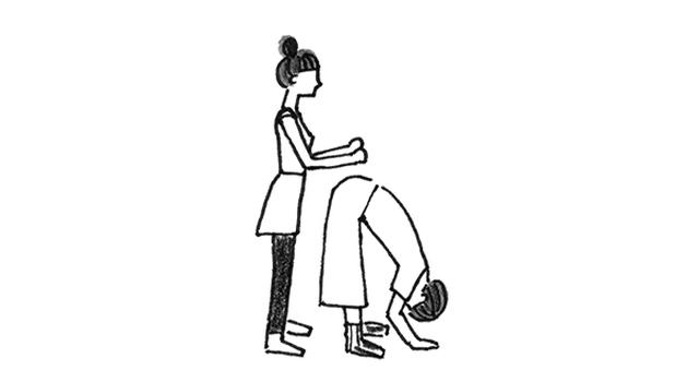 画像4: 〈骨盤の修正〉