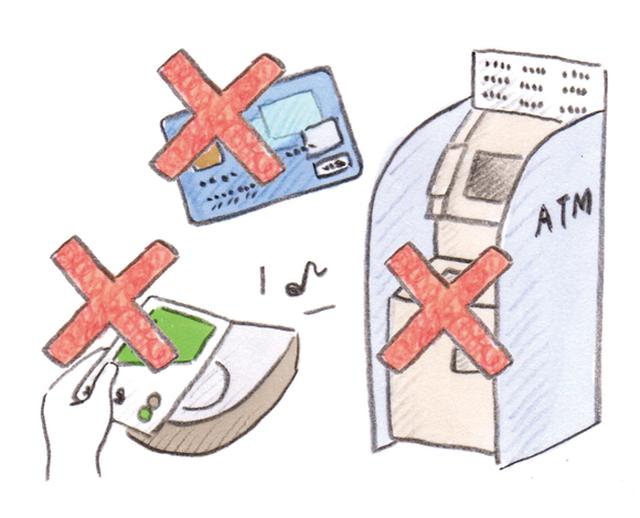 画像: CASE 2 現金しか使えない!