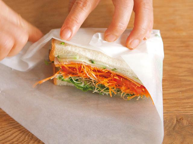 画像: サンドイッチは、パンと野菜の両方が生き生きと美味しく味わえること