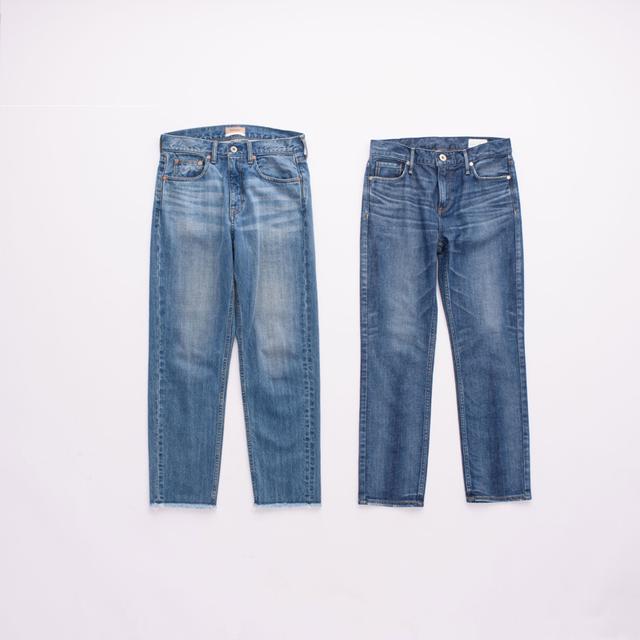 画像: 左)カットオフデニム ¥13,000/ビームス ライツ(ビームス ライツ 渋谷) 右)THE SERENA ¥23,000/アッパーハイツ(ゲストリスト)