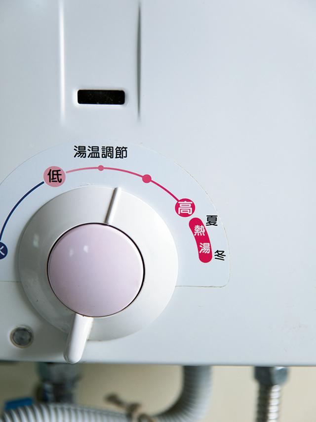 画像: 熱めのお湯で効率よく