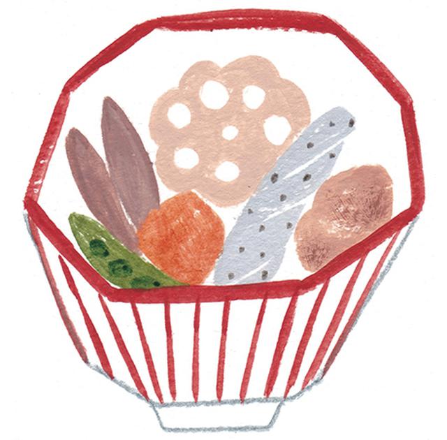 画像: ひと皿に3つの食感を意識