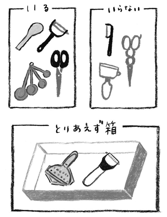 画像: Step 3 いる、いらない、に分ける