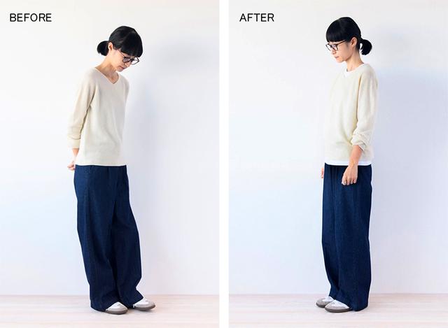 画像: Vネックニット 22,000円/エンリカ(ビショップ) そのほか、スタイリスト私物