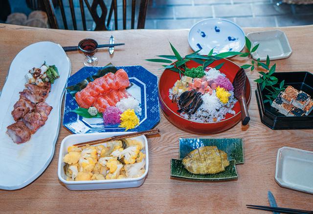 画像: 毎日の食事には、必ず自家製漬物を添える。この日は奈良漬けとともに