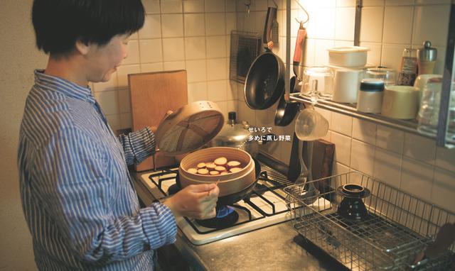 画像: 06:30 朝食とお弁当の準備と夕食の下ごしらえ