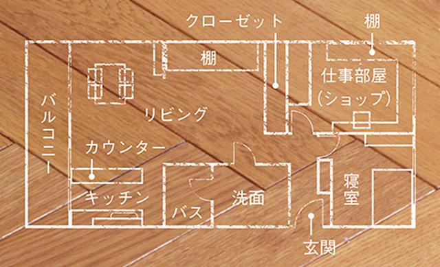 画像: おさだ家の間取り