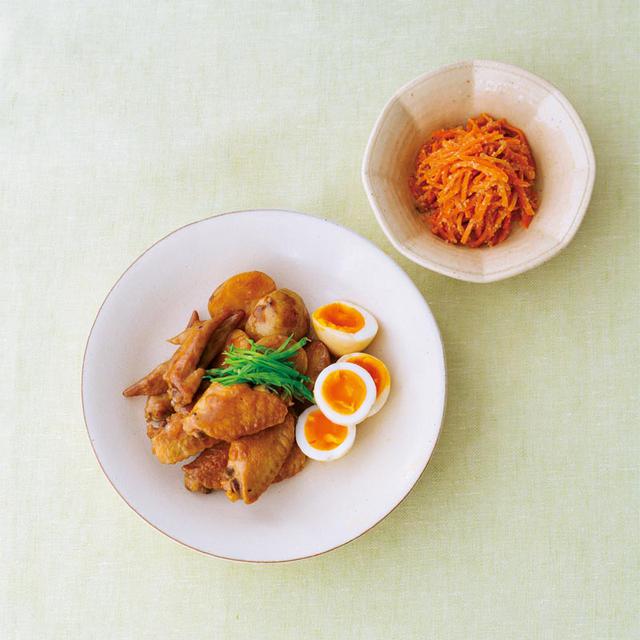 画像: 手羽先と新じゃがのうま照り煮
