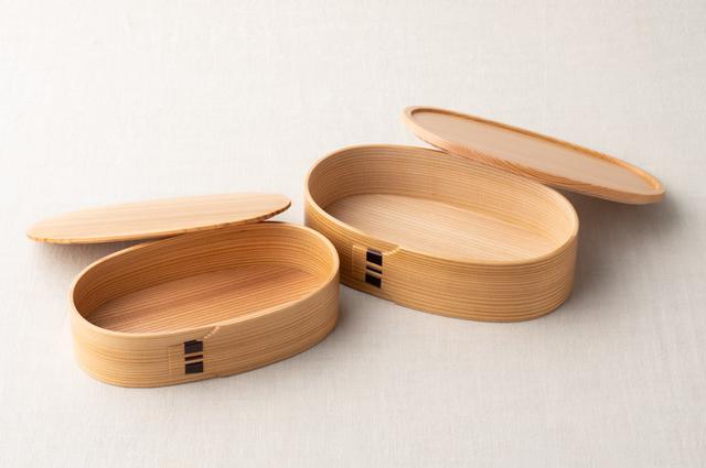 画像: 幅16.6×奥行9.7×高さ8cm、容量300ml(上段)、400ml(下段)、価格15,000円(税抜)