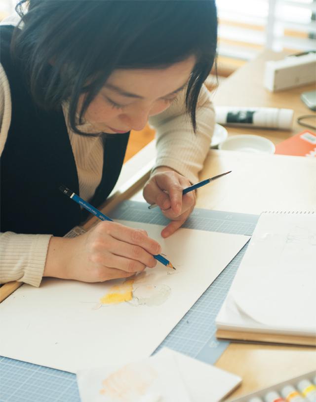 画像: 目に見えない、子どもの心を描きたい
