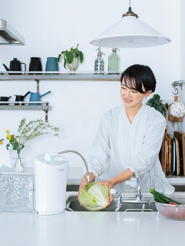 画像: コンパクトサイズでシンプルなデザイン。継ぎ目や段差の少ないデザインなので、お手入れもしやすい