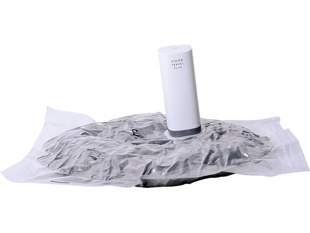 画像: D KM-Link ハンディ衣類圧縮器 GOOD TRAVEL PLUS 3名