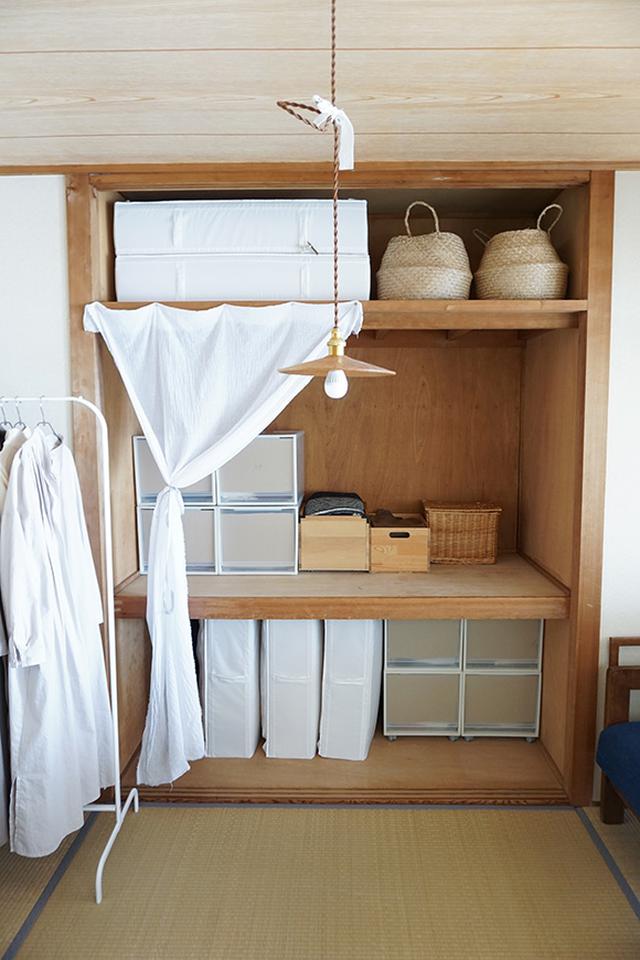 画像: 押入れをオープン使いに