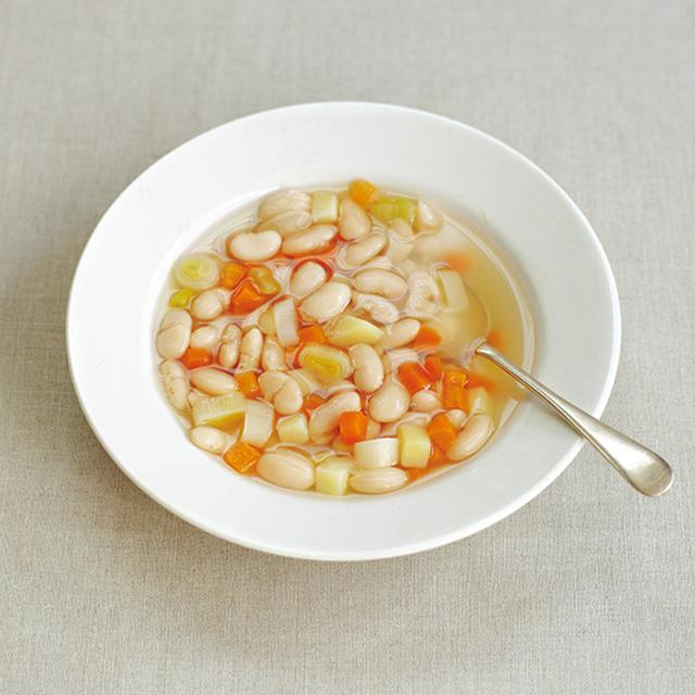画像: 白いんげんと春野菜のスープのつくり方