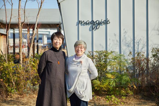 画像: 右・共同代表&センター長の秋山正子さん、左・心理士の栗原幸江さん