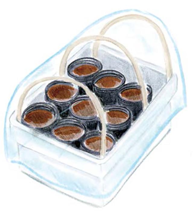 画像: 鳥に食べられないように、種まき後は寒冷紗などで覆う