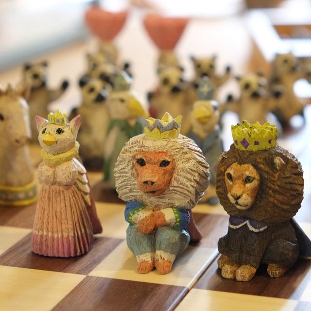 画像: 彫刻家はしもとみおさんの作品 チェス