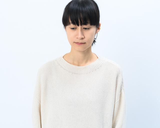 画像: 前から見たところ(肩ラインが前にきてしまっているとき)