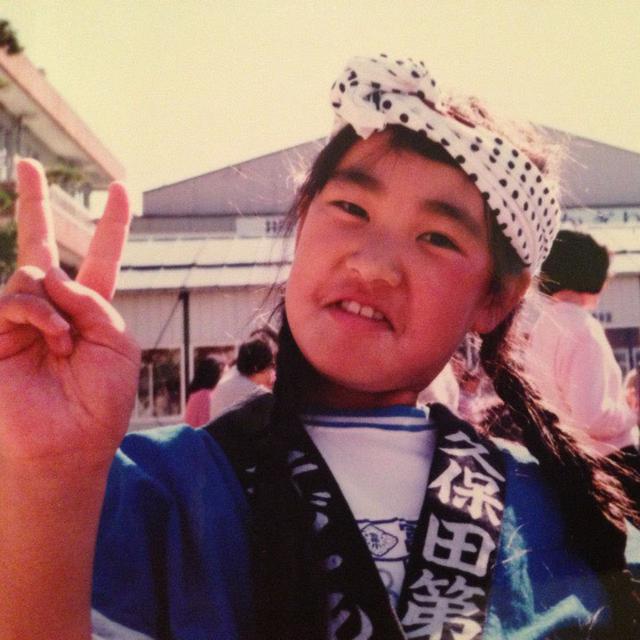 画像: 小学生時代の白鳥さん。すくすくと育ちました