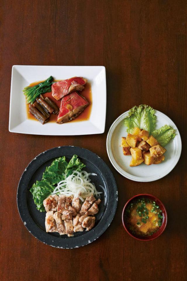 画像: 食事を規則正しく、バランスよくとる