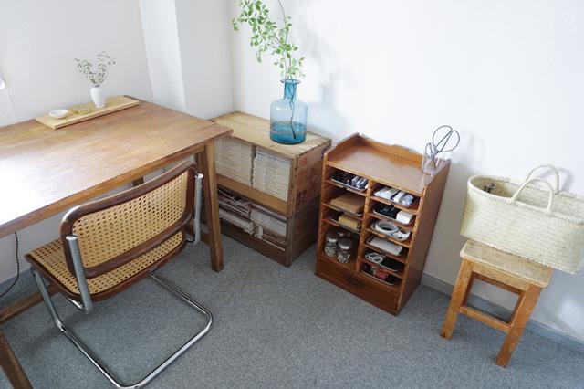 画像2: 書斎の文具はトレイを活用