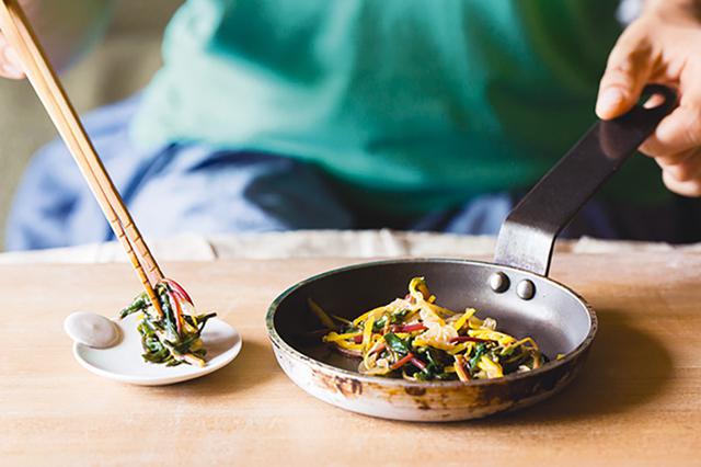 画像: スベリヒユの味噌炒めのつくり方