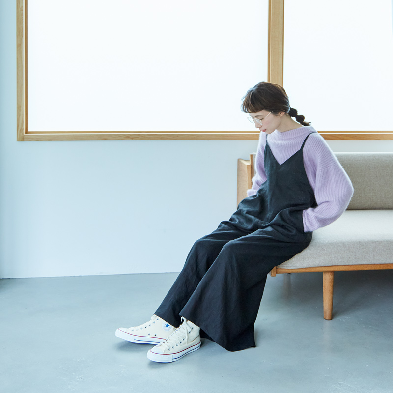 画像: 8月号「サロペットパンツ」