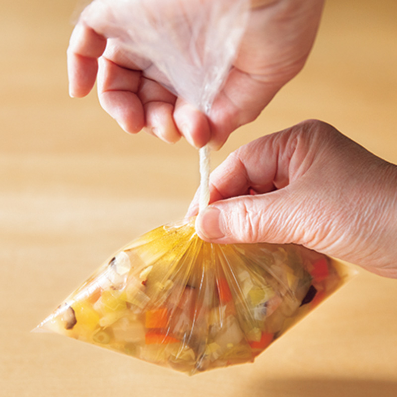 画像2: 野菜が摂れる「作り置きスープ」もやしと切り干し大根のポタージュのつくり方／料理研究家・林幸子さんの“親に届ける作り置き”