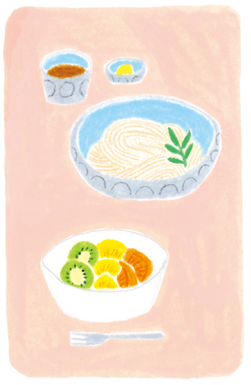 画像: 03　「素麺だけ」「果物だけ」はNG