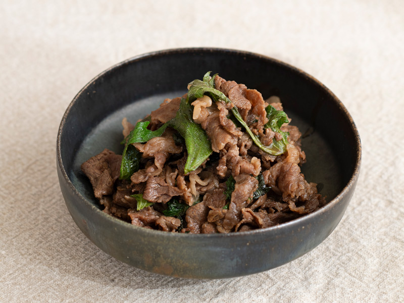 画像: 「牛肉と青じそのさっと煮」のつくり方