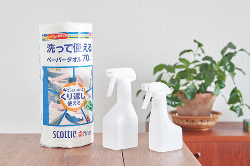 画像: スコッティの「洗って使えるペーパータオル」が丈夫で気に入っている